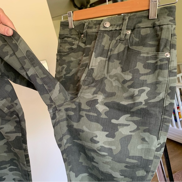 Good American Camo Skinny Jeans Women’s 6 28 - Picture 4 of 6